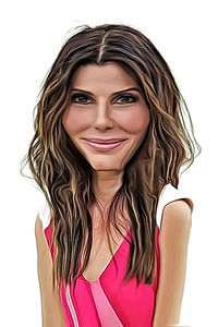 Caricature de Sandra Bullock