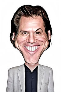 Caricature de Jim Carrey