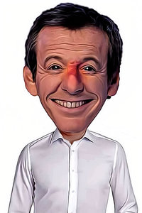 Caricature de Jean-Luc Reichmann