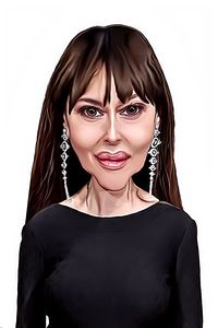 Caricature de Monica Bellucci