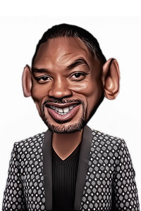 Caricature de Will Smith