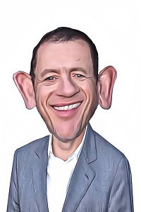 Caricature de Dany Boon