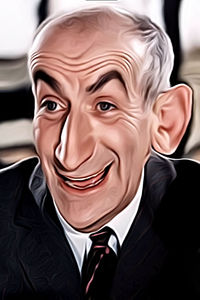 Caricature de Louis De Funes