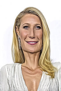 Caricature de Gwyneth Paltrow