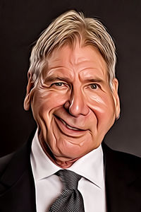 Caricature de Harrison Ford