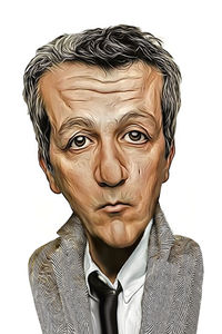 Caricature de Alain Chabat