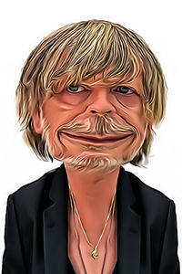 Caricature de  Renaud