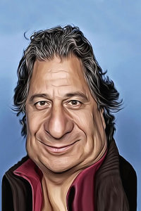 Caricature de Christian Clavier