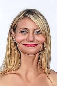 Caricature de Cameron Diaz