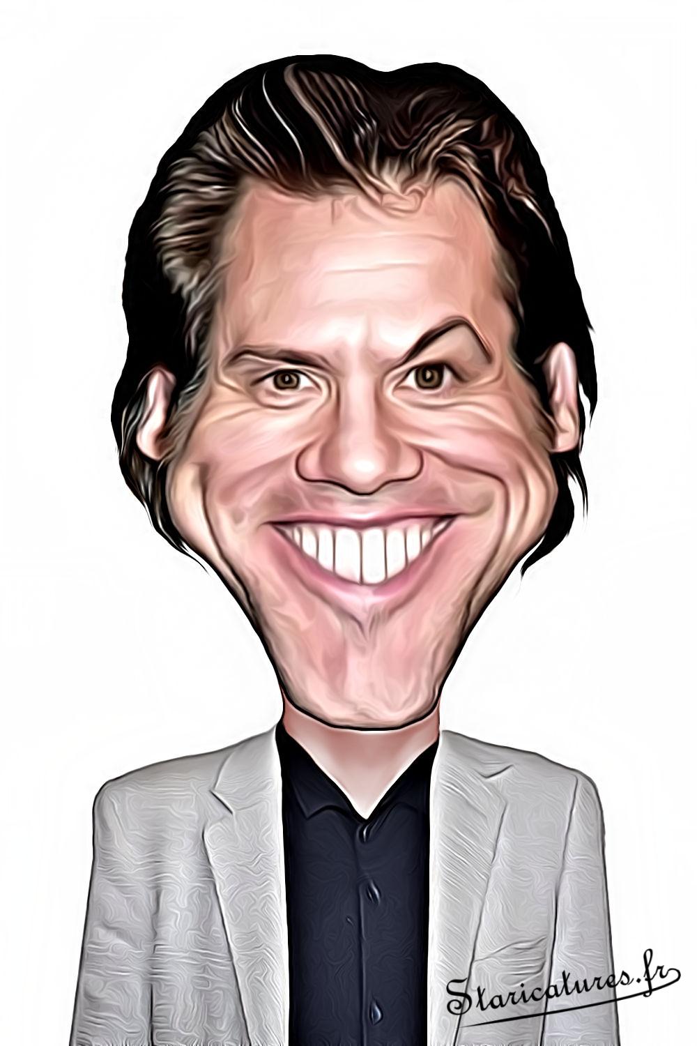 Caricature de Jim Carrey