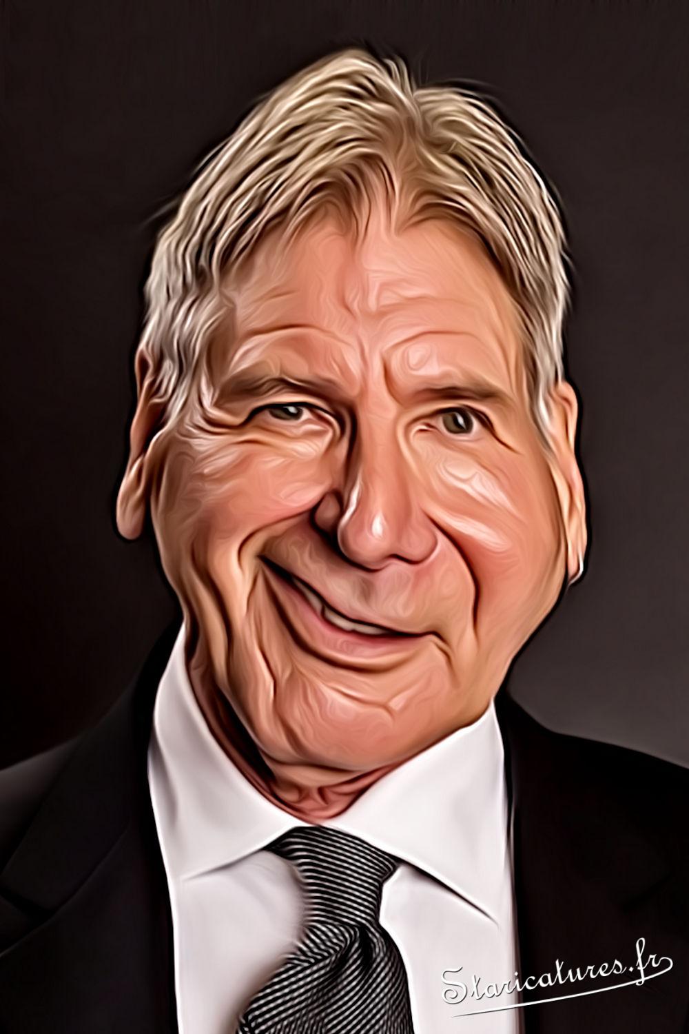 Caricature de Harrison Ford