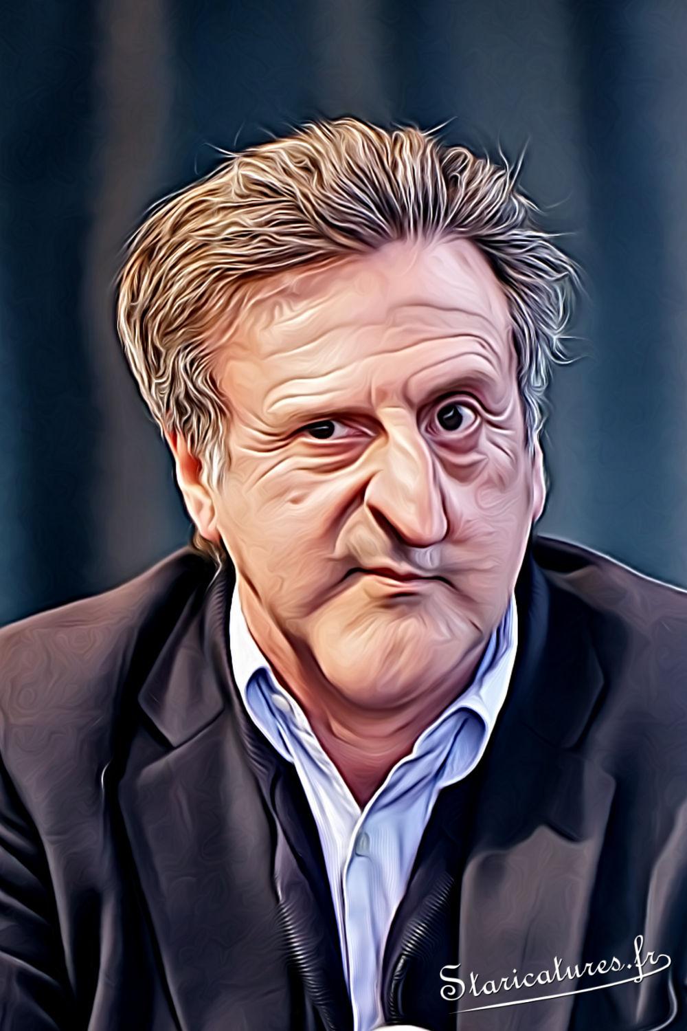 Caricature de Daniel Auteuil