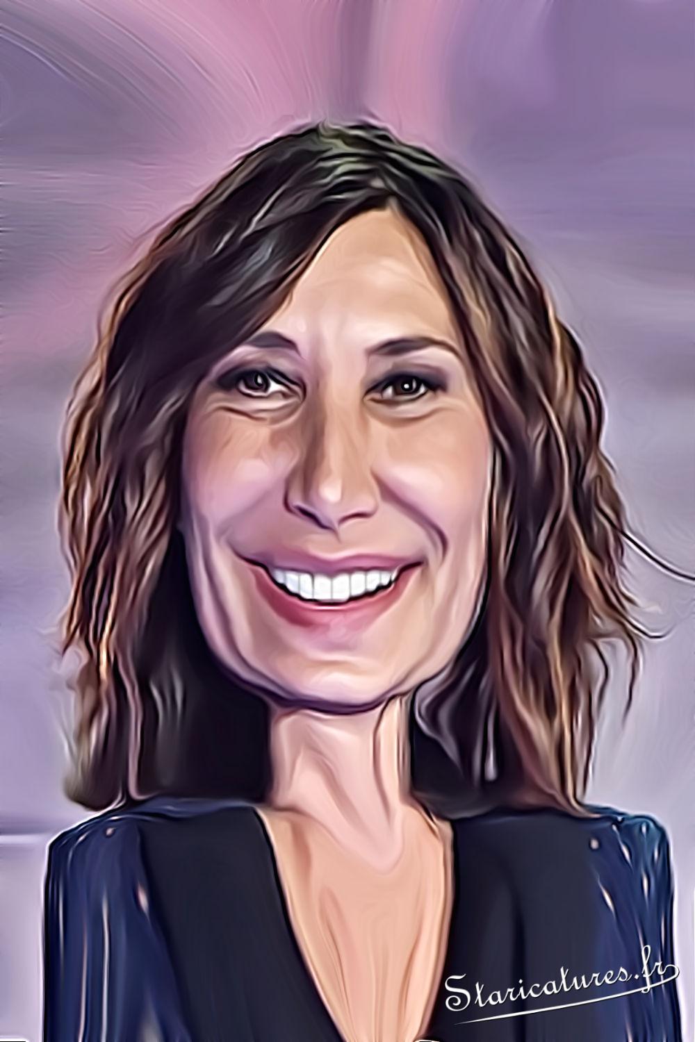 Caricature de  Zazie