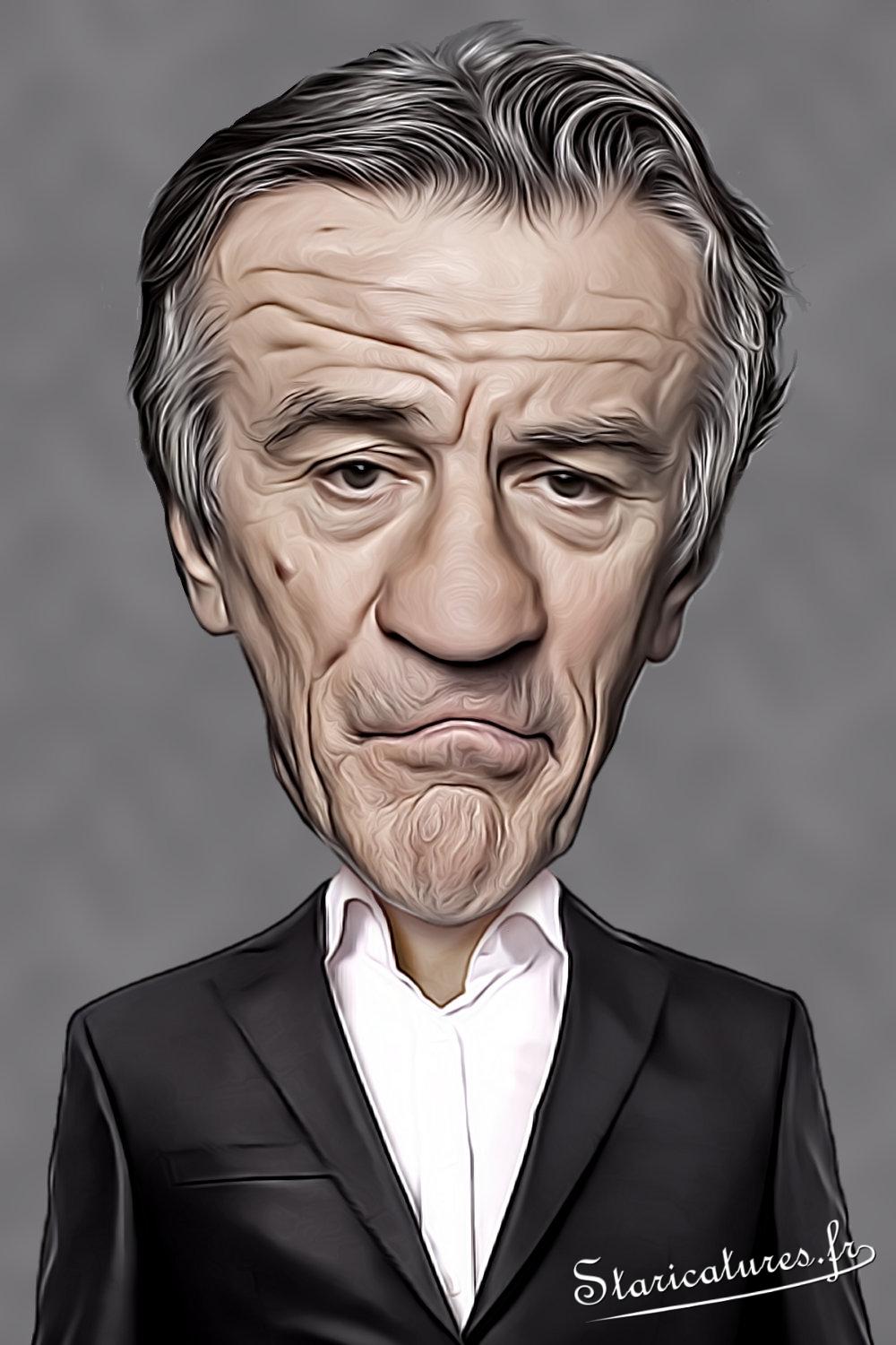 Caricature de Robert De Niro