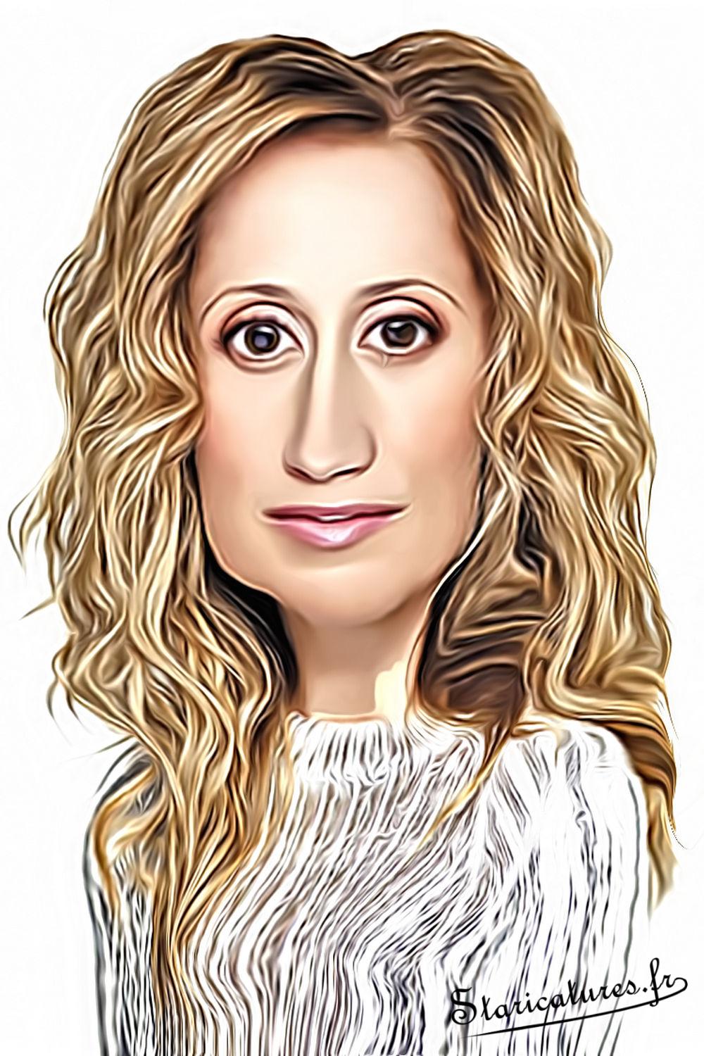 Caricature de Lara Fabian